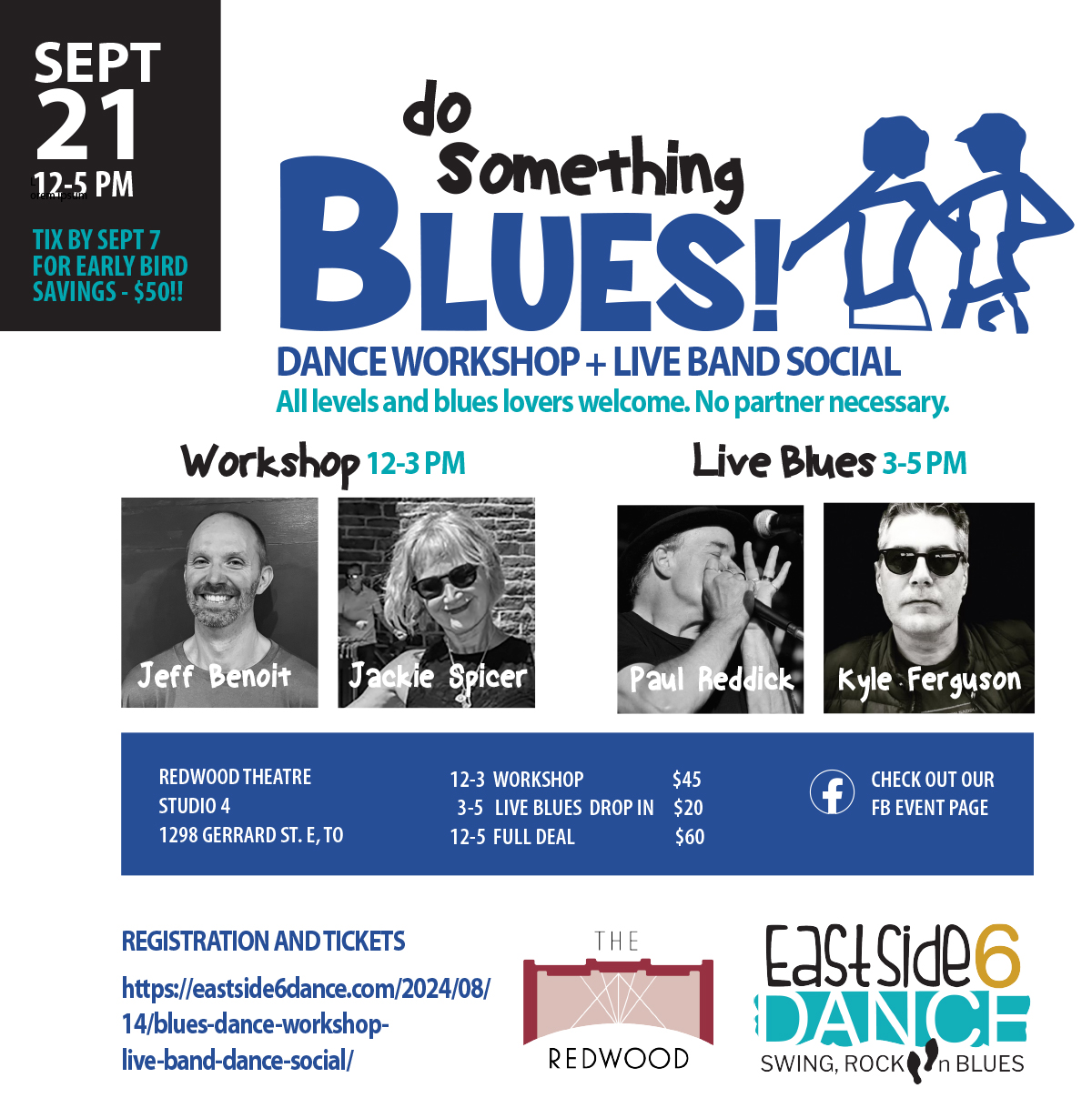 Blues Dance Workshop + Live Band Dance&nbsp;Social